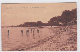 Delcampe - 846 DEPT 33 : édit. Modern's Galeries : Arès La Plage Près De L'aérium - Arès