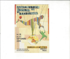 Delcampe - CHARLEVILLE MEZIERES FESTIVAL DES THEATRES ET DES MARIONNETTES   2009       *****     A  SAISIR *** - Charleville