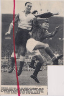 Delcampe - Voetbal Football - Match Anderlecht X Gantoise Gent - Orig. Knipsel Coupure Tijdschrift Magazine - 1955 - Ohne Zuordnung