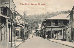 Delcampe - Castries , St. Lucia , Antilles * Bridge Street * Ste Lucie Antilla - St. Lucia