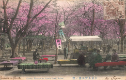 Delcampe - Tokyo , Japan * 1908 * Cherry Blossom At Uyeno Park * Tokio Japon + CACHET Penang Malaysia - Tokyo