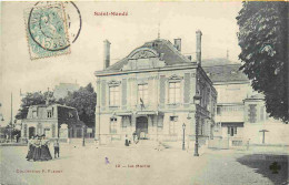 Delcampe - Carte Postale Ancienne - 94 - Saint Mande - La Mairie - Animée - CPA - Oblitération De 1906 - Voir Scans Recto-Verso - P - Saint Mande