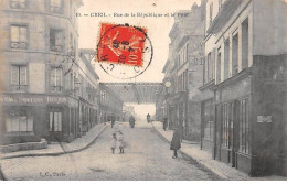 Delcampe - CREIL - Rue De La République Et Le Pont - Très Bon état - Creil