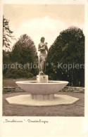 Delcampe - Donaueschingen BW Irmabrunnen Skulptur Statue NZ3 - Donaueschingen