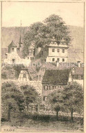 Delcampe - Hirsau Schloss Ulme Zeichnung J. Luz Kuenstlerkarte - Calw