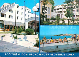 Delcampe - Izola Pocitniski Dom Upokojencev Slovenije - Slowenien
