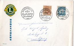 Delcampe - 99190 - Schweden - 1961 - 27ö Gustav V MiF A Bf SoStpl BORENSBERG - ... -> Norrköping - Lettres & Documents