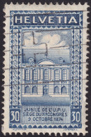 Delcampe - Switzerland 1924 #205 Vf-u (SG 334) 30c Dark Blue - Oblitérés