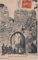 Delcampe - Donzère Place Et Rue De Largentière - Donzère