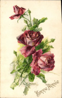 Delcampe - CPA Fantaisie Illustrateur Fleurs - Sonstige & Ohne Zuordnung