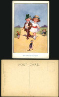 Delcampe - Comic Children Old Postcard How It Feels To Be Accepted - Stripverhalen