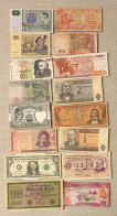 Delcampe - CRBL0441 LOTE 16 BILLETES DIFERENTES PAISES VER FOTO - Collections & Lots