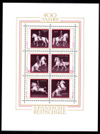 Delcampe - Österreich, 1972, Block "400 Jahre Span. Reitschule", Block 2 (15361W) - Blocks & Kleinbögen