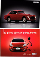 Delcampe - (224) Automobili, Ferrari 212 Inter, Fiat Punto,Promocard 7464,6553 - Toerisme