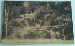 Delcampe - CPA 29 SAINT JEAN DU DOIGT Vallée Des Moulins Ecluse Du Traou Arr Runn TB PLAN Cours D'eau + Petit Pont - Saint-Jean-du-Doigt
