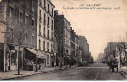 Delcampe - 92 - MALAKOFF - SAN66364 - La Route De Châtillon ÃÂ  La Rue Depinoy - En L'état - Malakoff