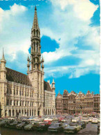 Delcampe - Carte Postale - Belgique - Bruxelles - Brussel - Hôtel De Ville - Automobiles - Carte Dentelée - CPM - Voir Scans Recto- - Brüssel (Stadt)