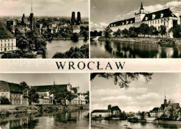 Delcampe - WROCLAW Breslau PL Widok Ogolny Zaklad Narodowy Im. Ossolinskich Uniwersytet Ost - Polen