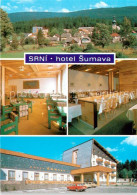 Delcampe - Srni Na Sumave Rehberg CZ Hotel Sumava Gastraeume - Tschechische Republik