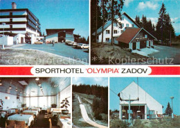 Delcampe - Zadov Stachy CZ Sporthotel Olympia Bezecky Areal Velka Jidelna Skokansky Mustek - Tschechische Republik
