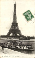 Delcampe - CPA Paris Tour Eiffel Peniche - Paris (07)