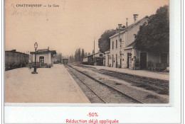 Delcampe - CHATEAUNEUF - La Gare - état - Chateauneuf Sur Charente