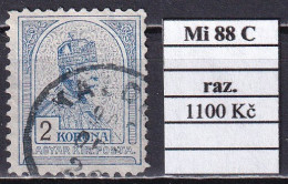 Delcampe - Hungary Mi 88 C Used - Oblitérés
