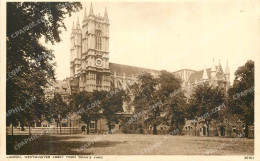 Delcampe - CPA London Westminster Abbey From Dean's Yard - London