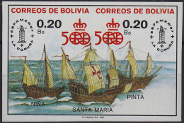 Delcampe - BOLIVIE ** - 690/91, Non Dentelés - Bolivia