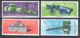 Delcampe - 1974 CINA - Costruzioni Meccaniche - Macchinari - Michel # 1221-24 - MNH** - Autres & Non Classés