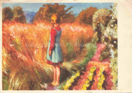 Delcampe - KueNDIG Reinhold Kuenstlerkarte Hirzel Sommer - Other & Unclassified