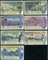 Delcampe - Czechoslovkia 1961 Praha 62 7v, Mint NH, Nature - Fish - Water, Dams & Falls - Wine & Winery - Art - Ceramics - Sonstige & Ohne Zuordnung
