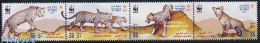 Delcampe - Oman 2004 WWF, Leopard 4v [:::], Mint NH, Nature - Animals (others & Mixed) - Cat Family - World Wildlife Fund (WWF) - Oman