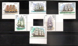 Delcampe - RUSSIA USSR 1981●Sailing Ships●Mi 5112-17 MNH - Neufs