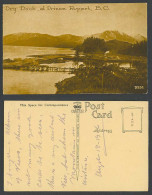Delcampe - Canada 1916 Old Postcard Dry Dock At Prince Rupert B.C. Bridge Mountain Panorama - Ohne Zuordnung