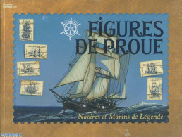 Delcampe - France 2008 Famous Ships Booklet, Mint NH, Transport - Stamp Booklets - Ships And Boats - Ungebraucht