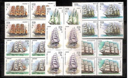 Delcampe - RUSSIA USSR 1981●Sailing Ships●Mi 5112-17 4xx MNH - Neufs
