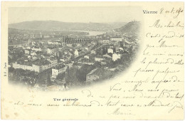 Delcampe - CPA - VIENNE - Vue Générale - Dos Non Divisé - Vienne