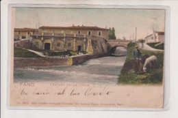 Delcampe - FANO  CASCATA DELLA LISCIA  VG  1901 - Fano