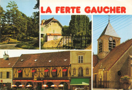 Delcampe - CPSM La Ferté Gaucher-Multivues-Multi Vues-Timbre      L5016 - La Ferte Gaucher