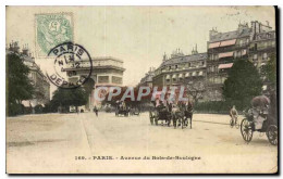 Delcampe - CPA Paris Avenue Du Bois De Boulogne Arc De TRiomphe - Paris (16)
