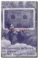 Delcampe - CPA Banque Soldat Billet 20 Francs - Munten (afbeeldingen)