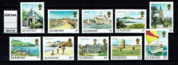 Delcampe - Guernsey 1985 - Definitive Views, Complete Set - MNH - Guernesey