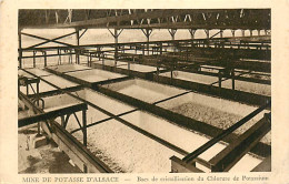 Delcampe - 67* ALSACE Mine De Potasse  Bac De Cristallisation               RL06.0278 - Bergbau
