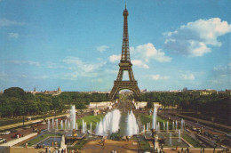 Delcampe - France Paris Île De Tour Eiffel Et Fontaines Du Trocadéro Unposted *YAG501 - Eiffelturm