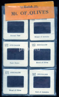 Delcampe - 6 SLIDES SET 1960 HOLY LAND ISRAEL JERUSALEM TERRA SANTA PALESTINE 35mm DIAPOSITIVE SLIDE Not PHOTO No FOTO - Dias