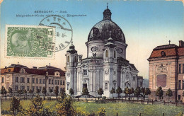 Delcampe - A065 Austria 1915 Berndorf Margarethen Church Buergerschulen Vintage Postcard - Berndorf