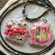 Delcampe - Genuine Thai Amulet Nang Phaya Jing Chok Kao Hang 9-Tail Fox Gemstones Takrud Kruba Baeng BE 2568 - Love Charm Amulet - Religione & Esoterismo