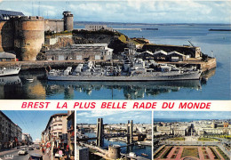 Delcampe - BREST Entree Du Port De Guerre La Penfeld Rue De Siam Tour Tanguy 26(scan Recto-verso) MA968 - Brest