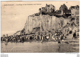 Delcampe - AULT La Plage Et Les Falaises Vers Onival. - Ault